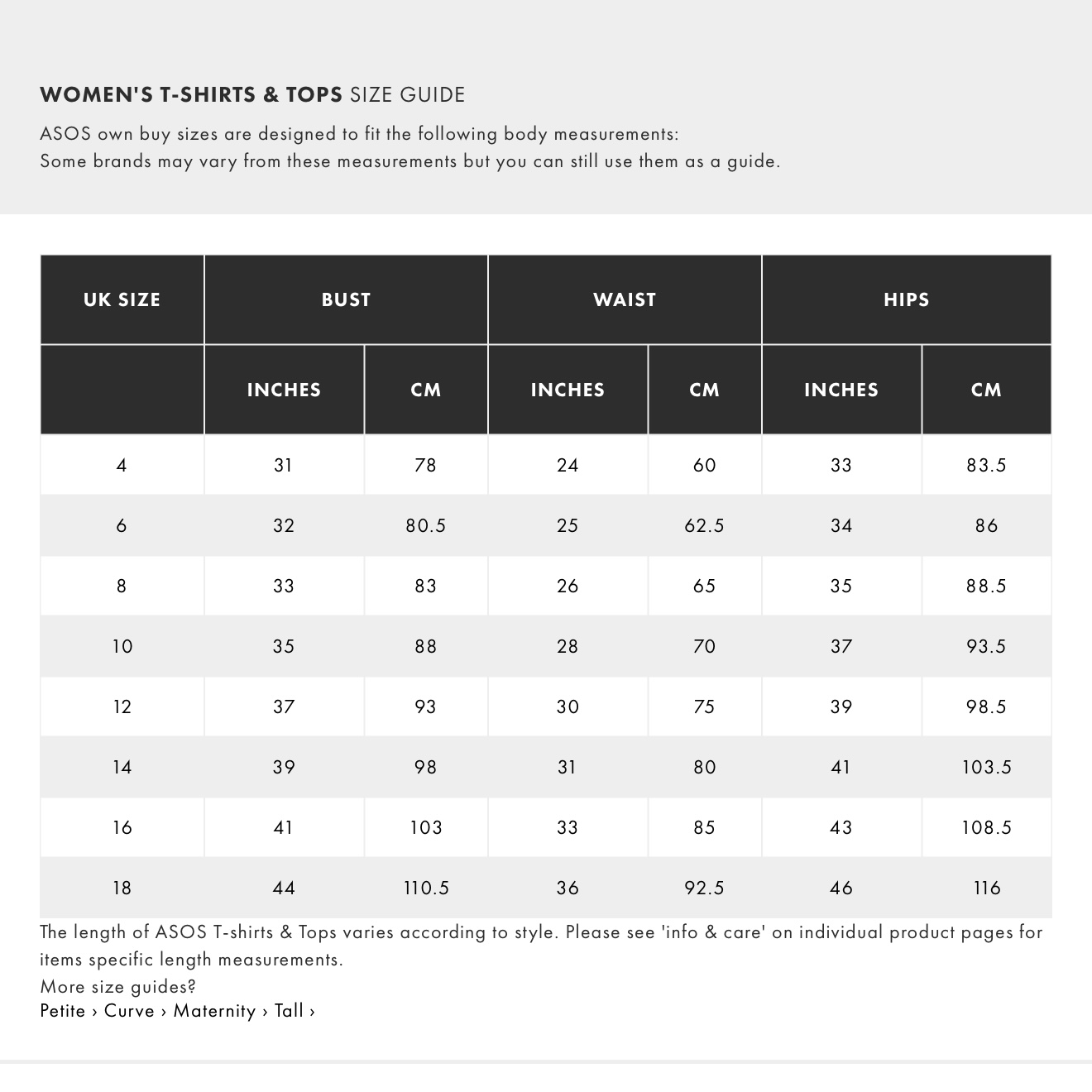 راهنما سایز